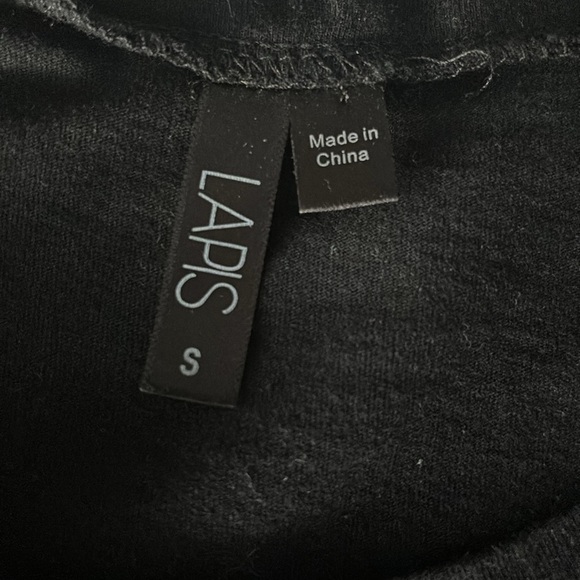 Black sleeveless shell/tank top - Picture 4 of 4